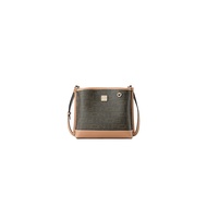 FION Monogram PVC with Leather Bucket Bag