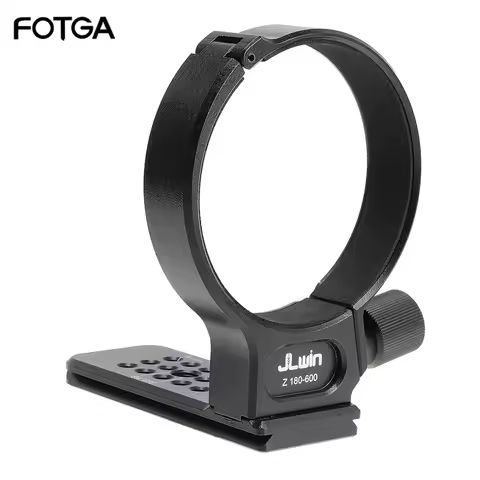 FOTGA Lens Collar For Nikon Z 180-600 mm f5.6-6.3 VR Tripod Mount Ring Camera QR Quick Plate Tripod 
