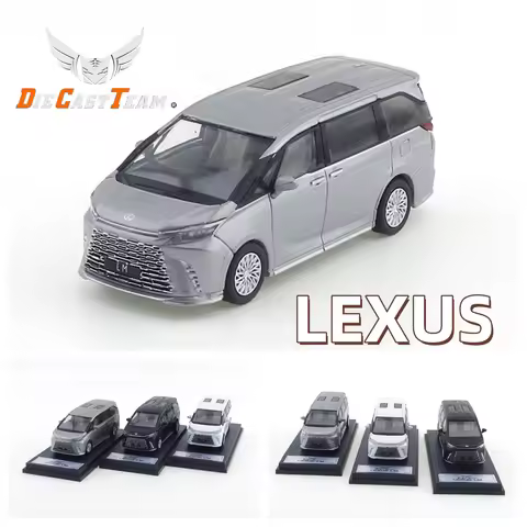 DCT/Shadow 1/64 LM2 Generation Toyota Nanny Car MPV Van Simulation Alloy Car Model Miniature Small S