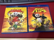Blu-ray Disc Disney 藍光 功夫熊貓 1-2集 Kung Fu Panda Movie 全新一樣 只睇過一次 第1集係日版 第2集係港版