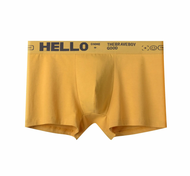 Mens Pure Cotton Underwear Trendy Boxer Shorts Student Wholesale Hello Boxer Shorts Youthful Comfort