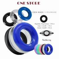 ONE STORE - 1pc Silicon Penis Ring long lasting O Ring Sexual Toy for men Time Delay - Ready Stock C