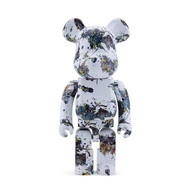 Medicom Toy BEARBRICK Jackson Pollock Studio Splash 1000%