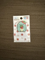 San-X 日本正版 Sumikko Gurashi 角落生物 熨貼兩用小布章 (Strawberry)