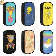 Tweety Bird Cartoon Pencil Case, Large Capacity Student Stationery Pouch School Pen Bag