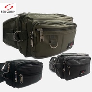 SEA-ZONN Waist Bag Lelaki & Wanita – Bergaya & Ringan Beg Pinggang Sporty & Trendy