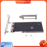 PCIE X16 to 2 Port SFF-8654 8i X8 Adapter Card EGPU Adapter Card External Graphics Card EGPU Adapter