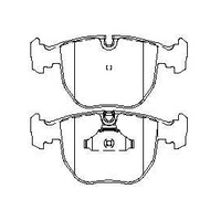 BMW E53 Brake Pads BMW E53 Pads E39 Brake e38 740 Land Rover L322 4.4 Brake Pads
