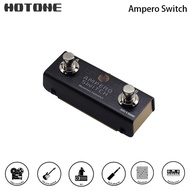 Hotone Ampero Switch 2-Way Momentary Dual Footswitch Foot Controller 1/4-Inch Guitar Pedal Switcher 