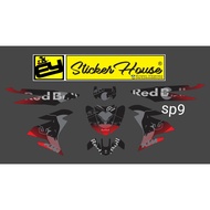 SNIPER 150 DECALS LAMINATED