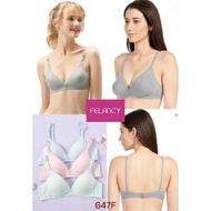 FELANCY Women's Full Cup Underwire Bra Thin Foam SIZE 32A Small Cup Wireless Wirefree Bra Underwear 