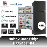 Haier Fridge 458L HRF-458IHM with Chiller Box and Deo Fresh, Fast Cooling