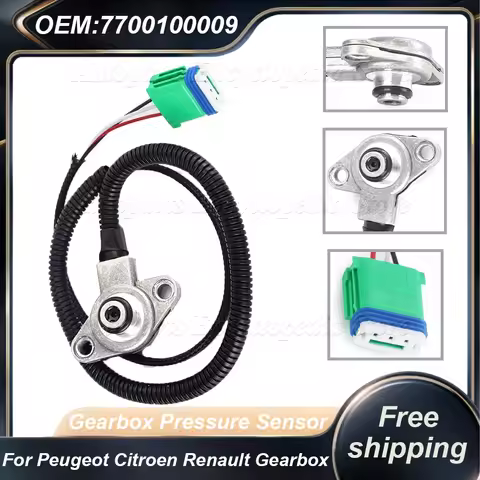 7700100009 Gearbox Pressure Sensor For Peugeot 206 307 308 Citroen C3 C4 C5 C8 Renault 19 Gearbox HD