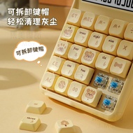 【Detachable Keycaps】12 Digits Calculator  Desktop Calculator Battery Operated  Finance Calculator