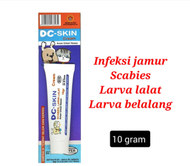Dc Skin 10gr / Salep Scabies - Larva Lalat - Larva Belalang Untuk Kucing Dan Anjing