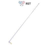 RunSabailTWO 1Pc 37cm 5 Section Telescopic Stainless Steel AM FM Radio Universal Antenna