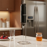 Compact Handheld Drink Mixer for Coffee & Latte Foam