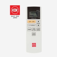 Original KDK U60FW DC Ceiling Fan Remote Control with light F-M12GX / F-M15GW /KDK K15UW/K12UX/U48FP
