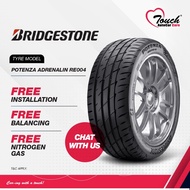 195/50R15 BRIDGESTONE RE004 YEAR 2023 TYRE (WITH INSTALLATION)