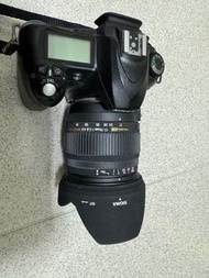 Nikon d50+sigma 17-70+yn460-ii