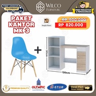 Meja Kantor MK 3 Olympic / Kursi Belajar Milenial Furniture Palembang