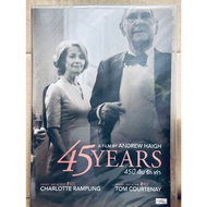 DVD : 45 Years (2015) 45 Pain Love Old "Tom Courtenay Charlotte Rampling"
