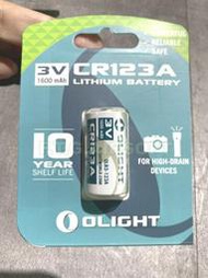 &lt;F.T.G&gt;現貨 OLIGHT CR123A 電池 3V 1600mAh  拋棄 一次性 GOPRO 相機