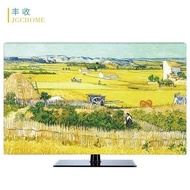 Van Gogh oil painting New style smart android Dust TV Cover Computer Cloth Home Decoration Dustproof tv screen protector curved 4k television  murah LED Elastic /24 27 28 32 37 39 40 43 45 48 49 52 55 58 60 65inch monitor0280