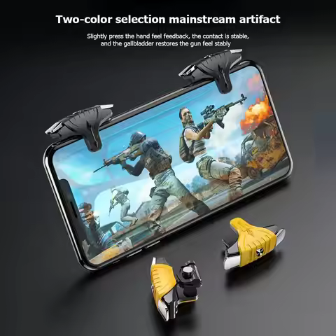 Electronic Machine Accessories F01 1 Pair Gamepad Joystick Button Trigger PUBG Gaming Mobile Control
