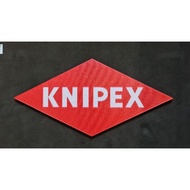Knipex Logo decorates tool shelves