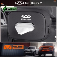 2025 chery V23 ev brand new SUV special car accessories car tissue box Headrest tissue box car tissu