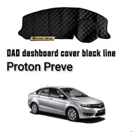 Proton preve dashboard cover black line non slip mat CAR