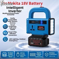 KOPIEWDX78JQ Battery Power Inverter for Makita 18V Battery, DC 21V To AC 180V-220V Digital Voltage D