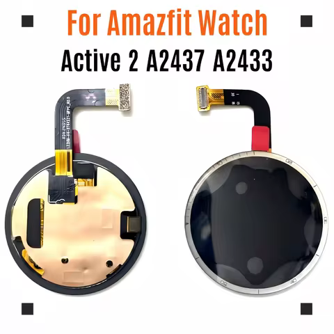 For Amazfit Active 2 A2437 A2433 LCD Screen Display Touch Digitizer Replacement AMOLED Full Assembly