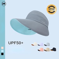 【ready stock】Japan Uv Double-sided Can Wear A Big-brimmed Beach Hat, Female Hat, Male Hat, Summer Su