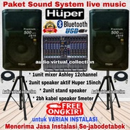 Paket Sound System HUPER 15inch JS10 ( Akustik III )