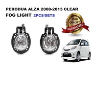 🎁FREE GIFT🎁 Perodua Alza (2008-2013) Clear Sport Light / Fog Lamp / Bumper Lamp / Lampu Bumper Kereta