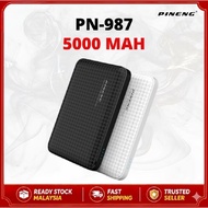 Original Pineng PN-987 5000mAh Fast Charger Slim Powerbank