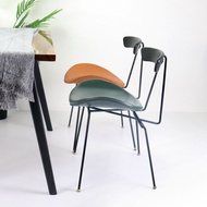 Modern Simple Industrial Style Household Fashion Ant Dining Chair loft Nordic Retro Iron Stool Chair