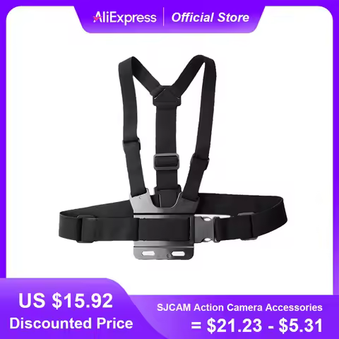 SJCAM Pet Harness Mount Or Head Strap Or Chest Mount Harness For C300 C200 C100 SJ20 SJ11 SJ10 SJ8 S