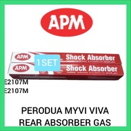 APM E2107M PERODUA MYVI VIVA REAR ABSORBER GAS APM
