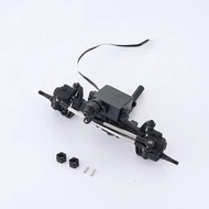 Upgrade Parts - FCX18 II-199 Front Axle Assembly Brushed (Diff + Portal Axle)