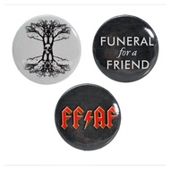 Funeral For A Friend – Button Set Pin Pack Collector Items