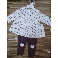 Girl Blouse/Top + Pants Girl Set