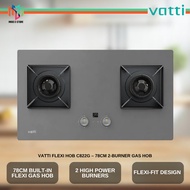 Vatti C822G 78CM Flexi Gas Hob 2 Burner High Power 5.5kw Double Burner C822G Dapur gas