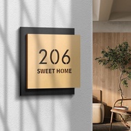 Number Plate house Number Plate Number Plate, house Plate Acrylic Hollow Room Company house Number P