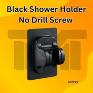 Bathroom Shower Head Holder Adjustable Adhesive No Drill Screw Self-Adhesive Wall