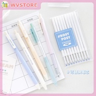 [WV] Rosyposy Soft Set-Gel Refill Replacement Set, 10 Pieces Black 0.5mm Signature Pen Replacement Refill