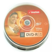 Imation 16x DVD-R Blank Disc Media 10pcs Spindle DVD Disc