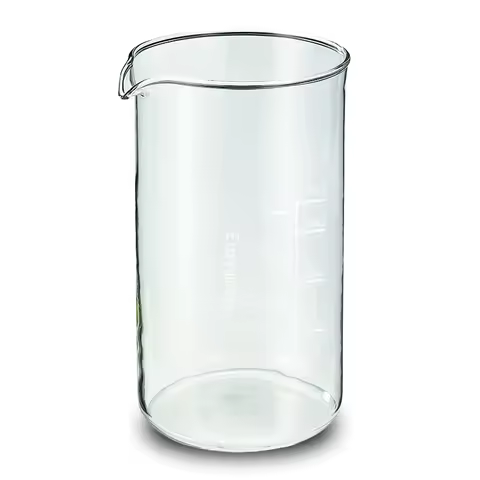 Easyworkz Borosilicate Glass Replacement Beaker for French Press Coffee Maker